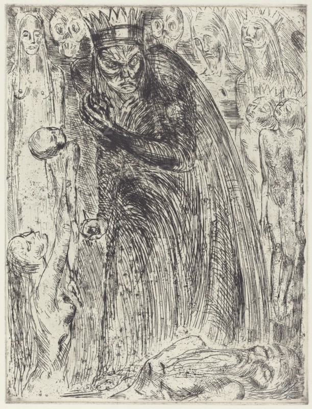 Macbeth V (The Vision of Lady Macbeth), 1918.