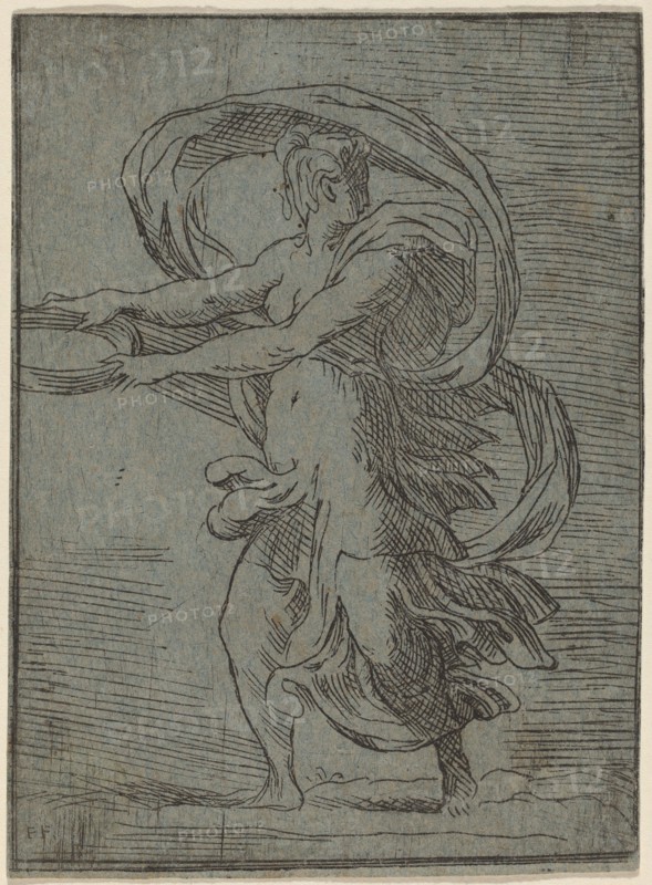 Woman Carrying a Tray, 1527/1530.