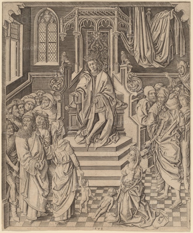 The Judgment of Solomon, c. 1480.