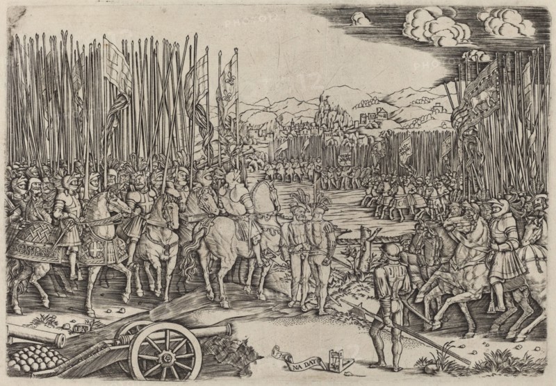 The Two Armies at the Battle of Ravenna, probably c. 1512/1513.