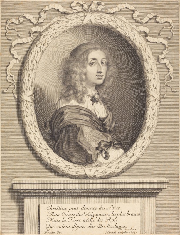 Christina, Queen of Sweden, 1654.