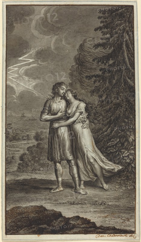 Lovers in a Thunderstorm.