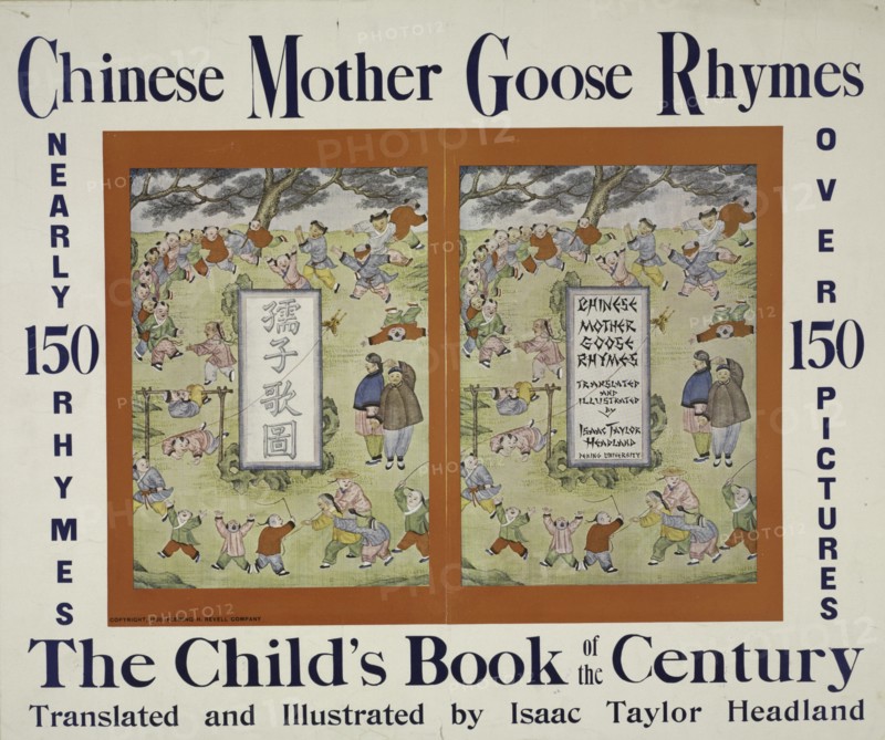 Chinese mother goose rhymes, c1900.
