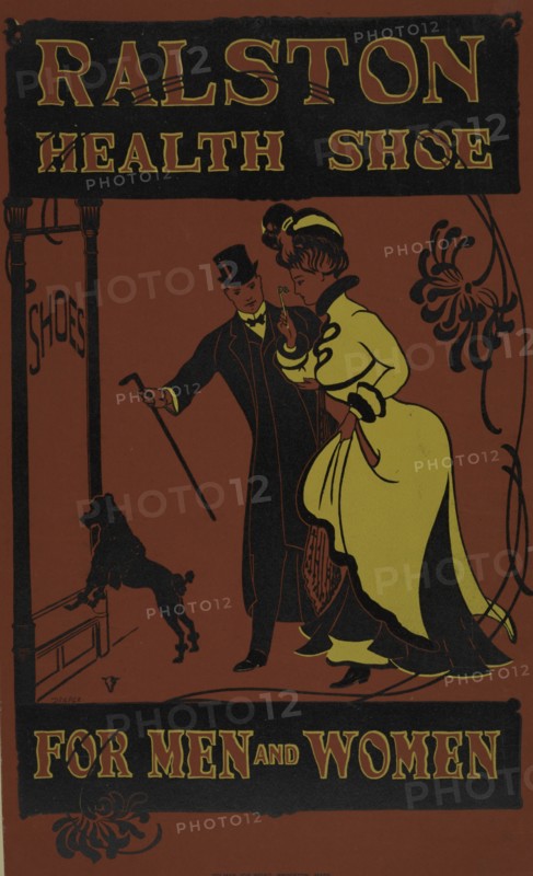 Ralston health shoe for men and women, c1895 - 1917.
