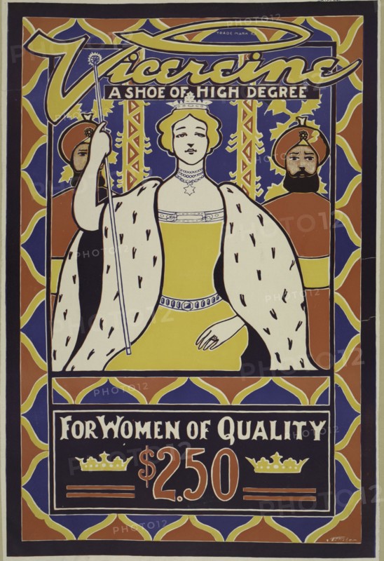 Vicereine. A shoe of high degree for women of quality, c1895 - 1917.