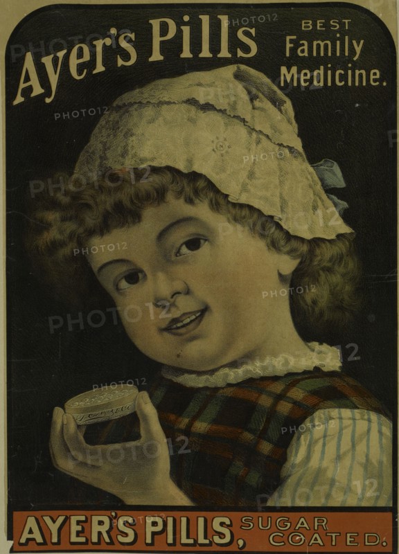 Ayer's pills. Best family medicine, c1895 - 1917.
