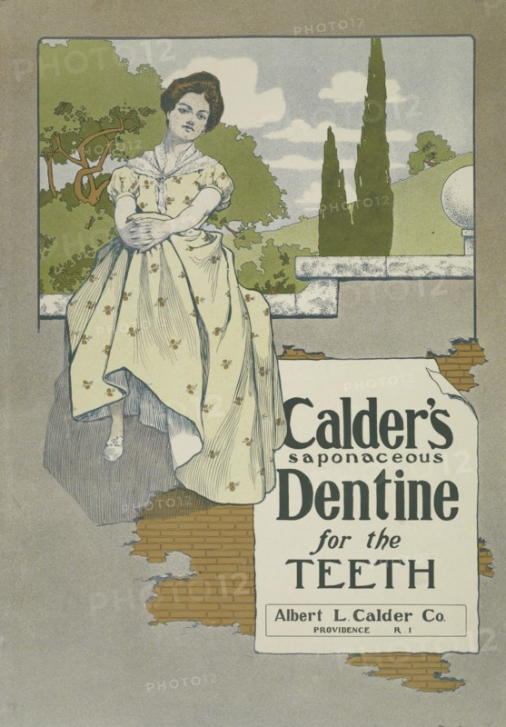 Calder's saponaceous dentine for the teeth, c1895 - 1917.