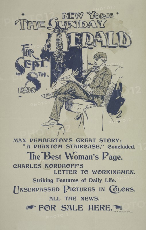 The New York Sunday herald for Sept. 8th. 1895, c1893 - 1897.