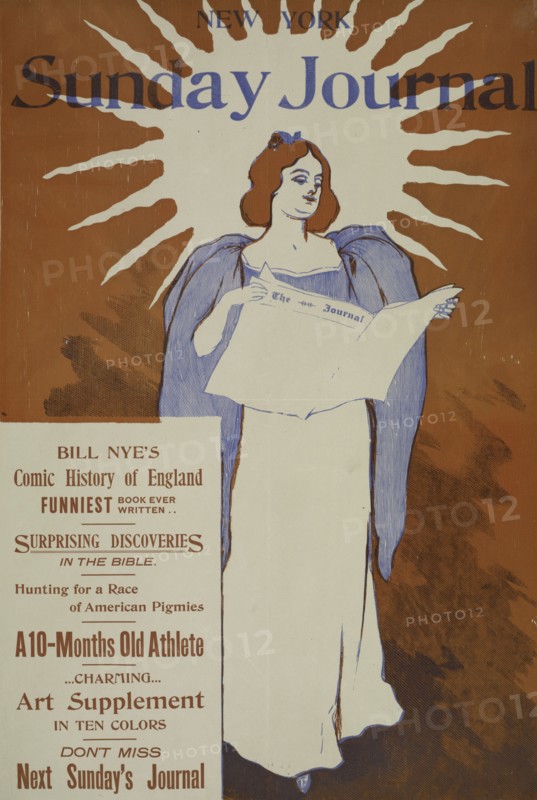 New York Sunday journal. [May 3, 1896], c1893 - 1897.