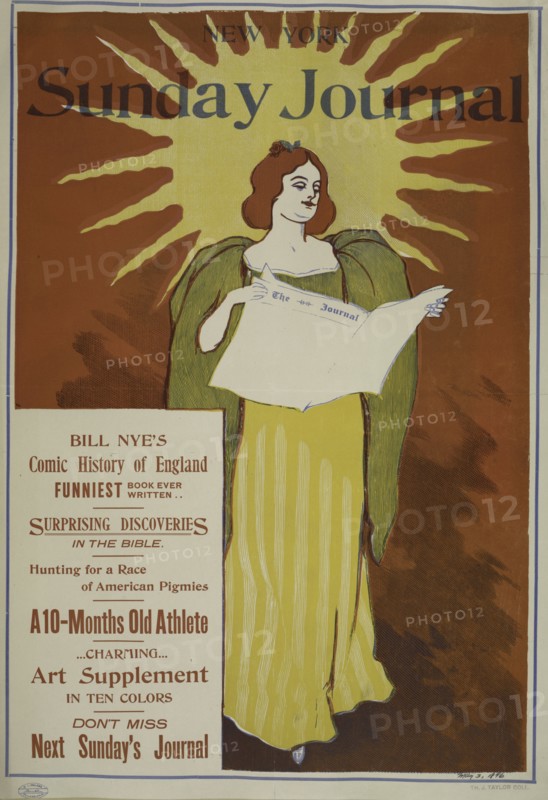 New York Sunday journal. May 3, 1896, c1893 - 1897.