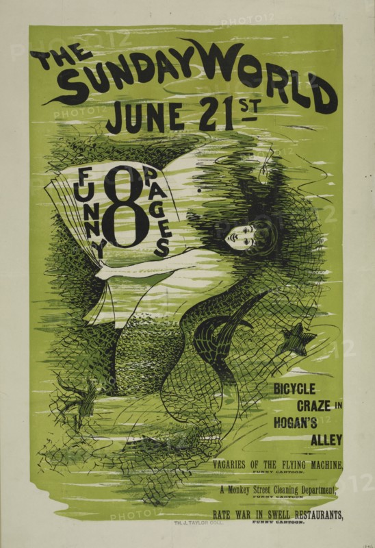 The Sunday world. June 21st, c1893 - 1897.