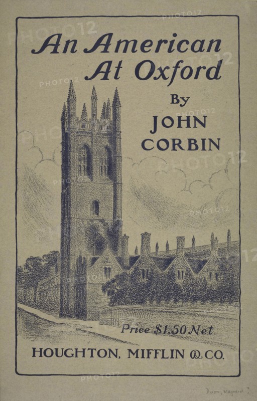 An American at Oxford, c1895 - 1911. Originally published: