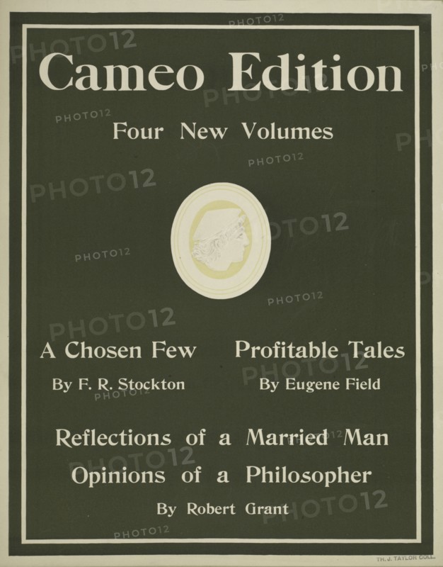 Cameo edition, c1895 - 1911. Charles Scribner's Sons, 1895.