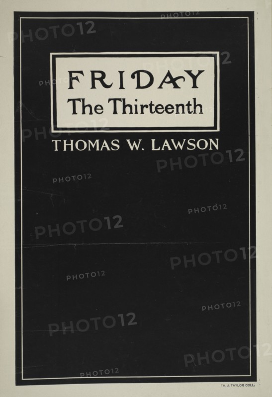 Friday the thirteenth, c1895 - 1911.