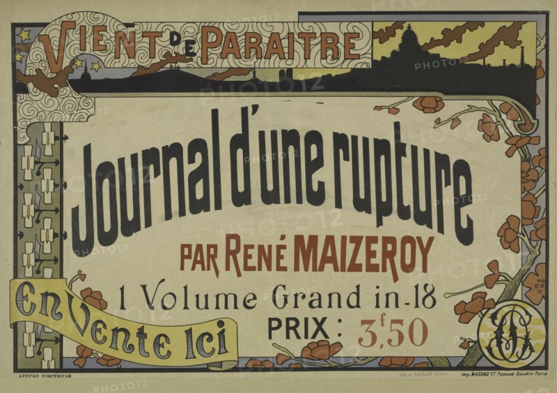 Journal d'une rupture, c1895 - 1911. Published: 1895
