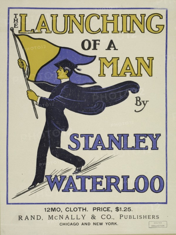 The launching of a man, c1895 - 1911. Published: 1899