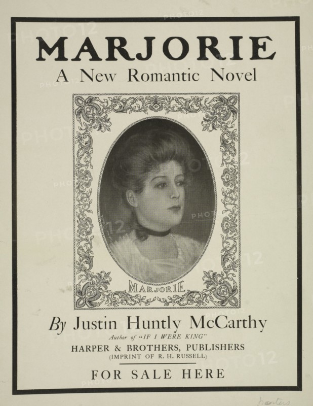 Marjorie a new romantic novel, c1895 - 1911. Published: 1903