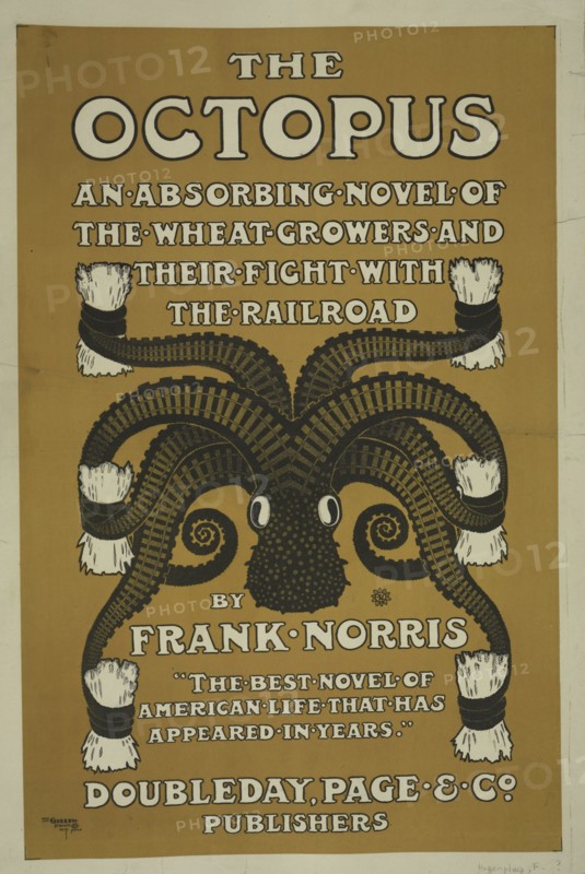 The octopus, c1895 - 1911. Published: 1901