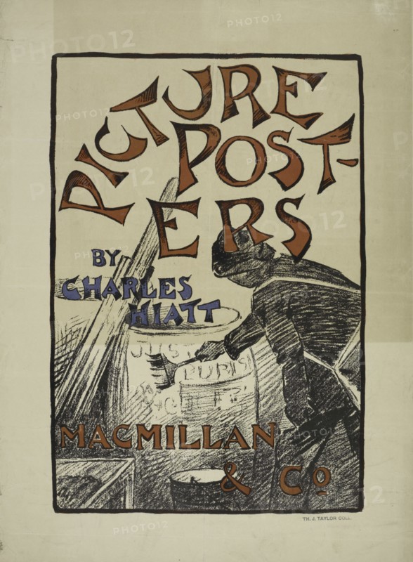 Picture posters, c1895.