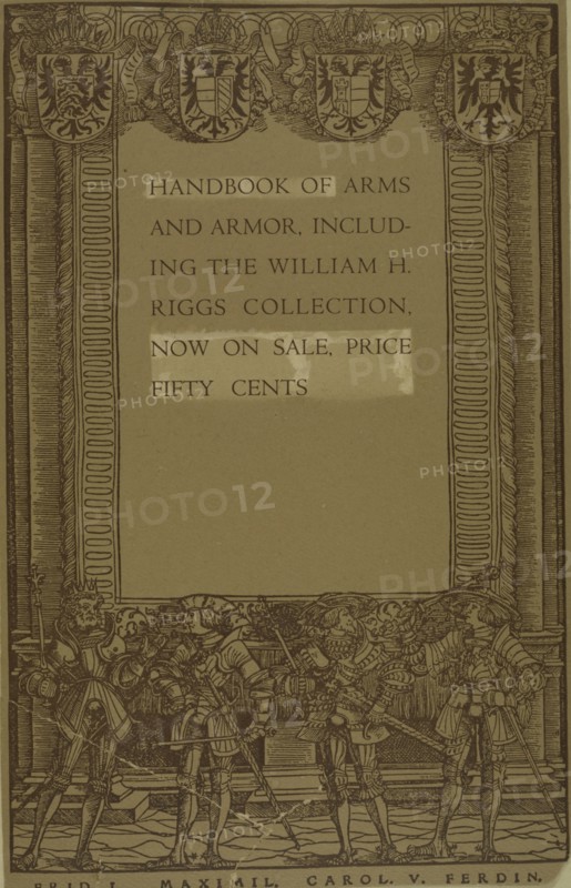 Handbook of arms and armour, c1887 - 1922. Published: 1915