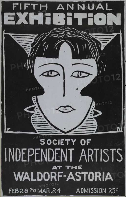Fifth annual exhibition society of independent artists, c1887 - 1922. Founded in 1916. Event: 1922