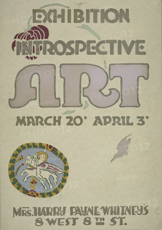 Exhibition introspective art, c1887 - 1922.