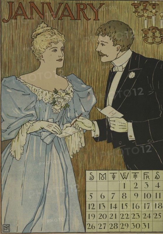 January, c1887 - 1922.