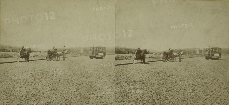 Paving of Lenox Ave. no. of Central Park., c1850-1930.