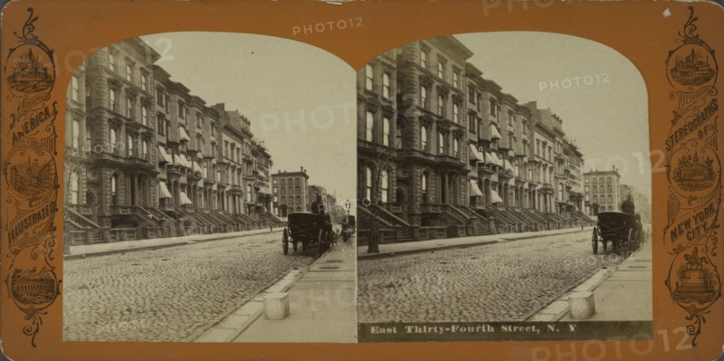 East 34th Street, N.Y., c1850-1930.   Additional Title(s): America illustrated, stereographs of New York City.