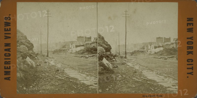 58th Street view, c1850-1930.   Additional Title(s): American views. New York City.