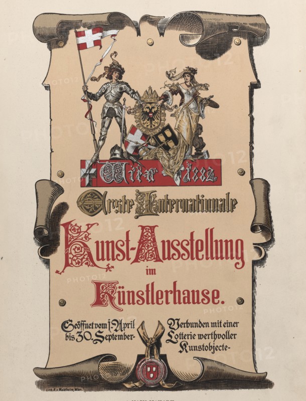 Hans Makart: Erste Internationale Kunstausstellung im Künstlerhause..., c1915. Creator: R von Waldheim.