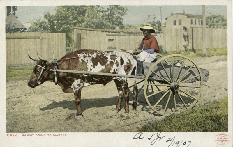 Mammy going to Market, 1902 - 1903.