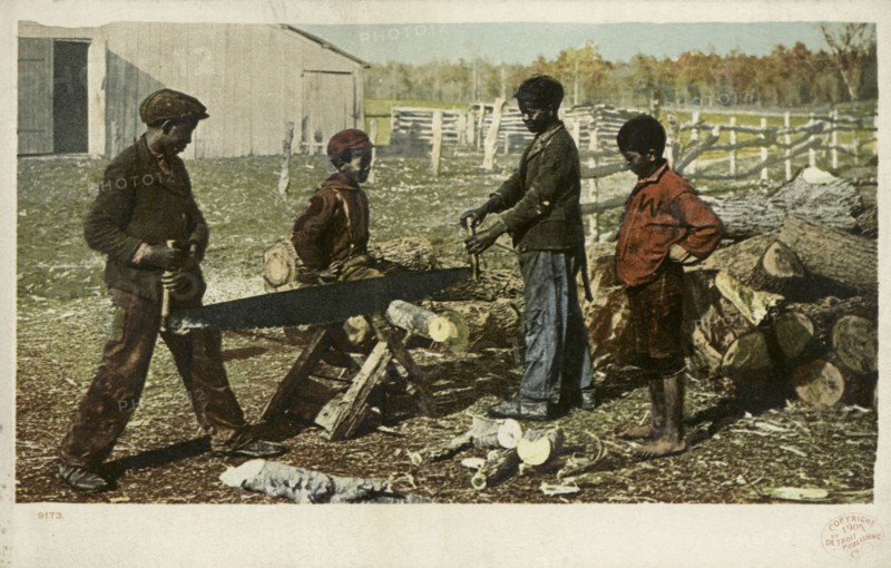 Nigger in the Woodpile, ca.1898 - 1931.