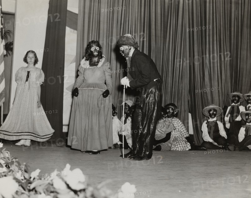 Blackface show, 1935 - 1943.