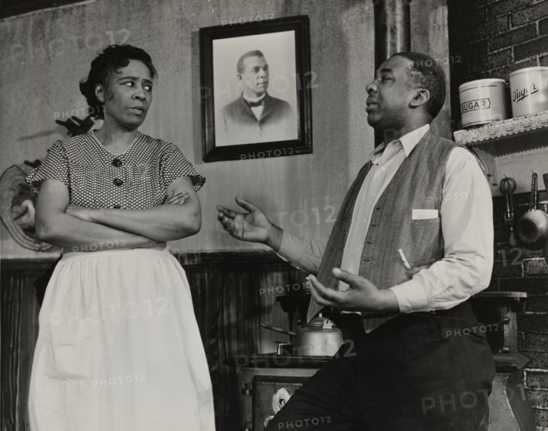 Woman and man, 1935 - 1939.