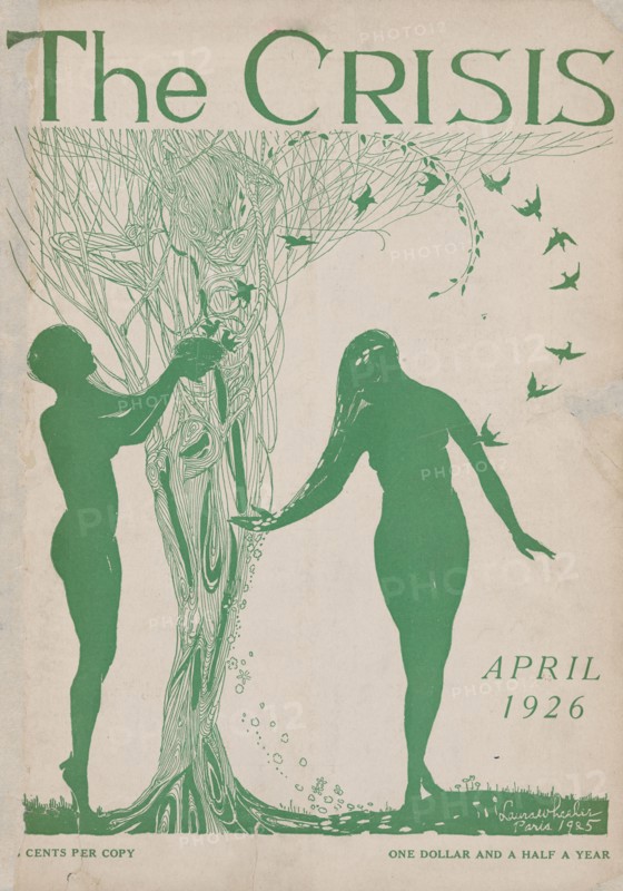 The Crisis: a record of the darker races, April 1926 [Cover], 1926-04.