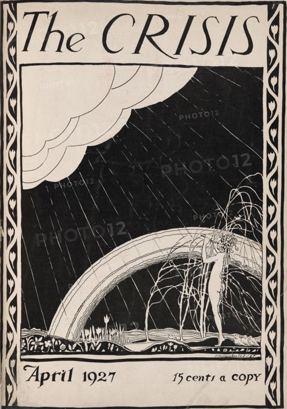 The Crisis: a record of the darker races, April 1927 [Cover], 1927-04.