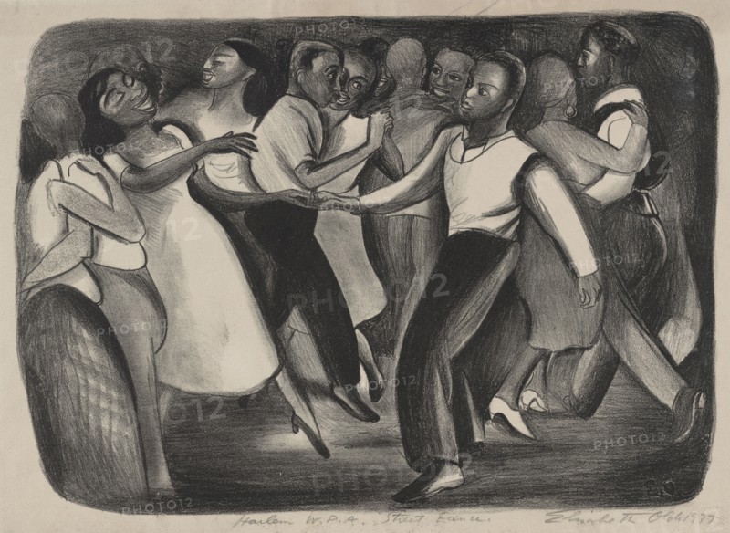 Harlem WPA Street Dance, ca.1935 - 1943.