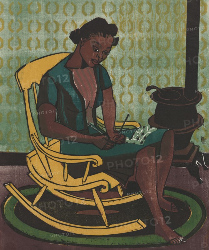 Yellow Rocker, ca.1935 - 1943.