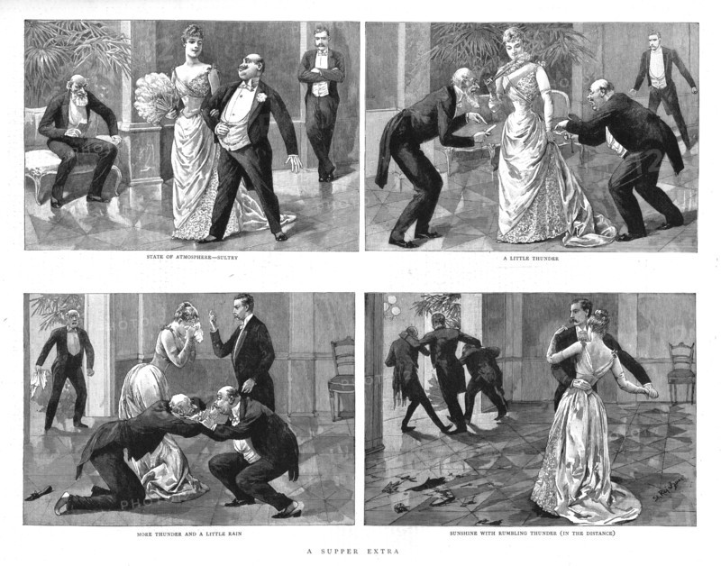 ''A Supper Extra', 1890. Creator: Unknown.