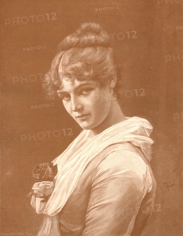 ''"Gladys" after A. Seifert', 1890. Creator: F.Feldweg.