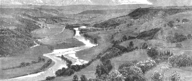 ''Richmond, Yorkshire and the Surrounding Neighbourhood; Swalldale from Willance Leap', 1890. Creator: Unknown.