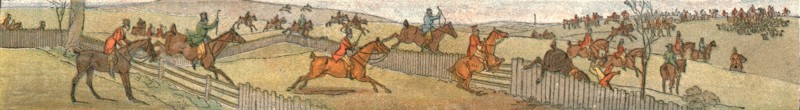 ''A Trip to Leicestershire, or The Melton Mowbray Panorama, 1820; The First Morning Out -- The Cover Creator: Unknown.