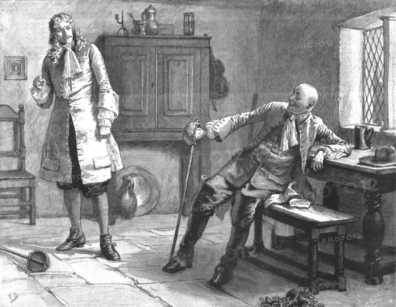 ''"Urith: A Tale of Dartmoor", By S. Baring Gould, M. A.; " Come, lad, pull off my boots." ', 1890. Creator: Frank Dadd.