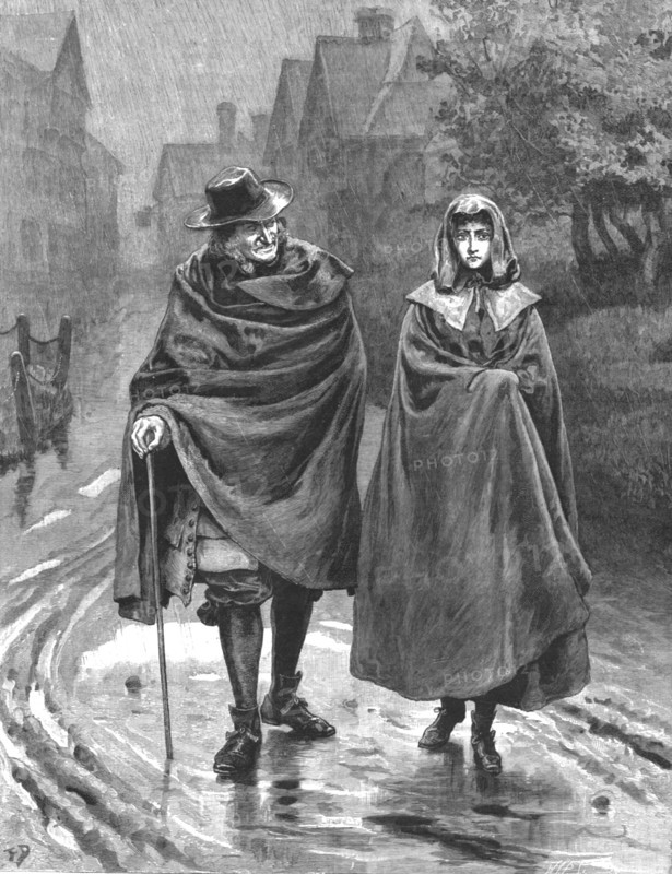 ''"Urith: A Tale of Dartmoor", By S. Baring Gould, M. A.; " You have given your heart to another ?"  Creator: Frank Dadd.