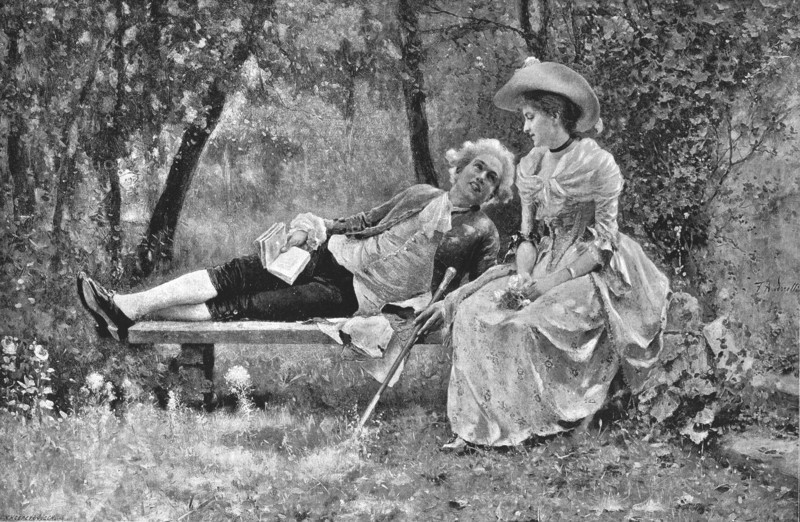 In The Woods, after F Andreotti', 1891. Creator: Unknown.