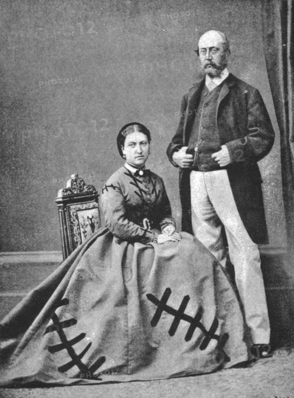 ''TRH Prince and Princess Christian, 1866', 1891. Creator: Unknown.