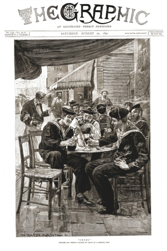 ''The Graphic, Front Cover Saturday, August 22, 1891', 1891. Creator: William Hatherell.