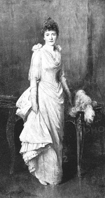 ''Pictures of the Year - VII. "Mrs E Mortimer Hill", after Arthur Hacker', 1891. Creator: Unknown.