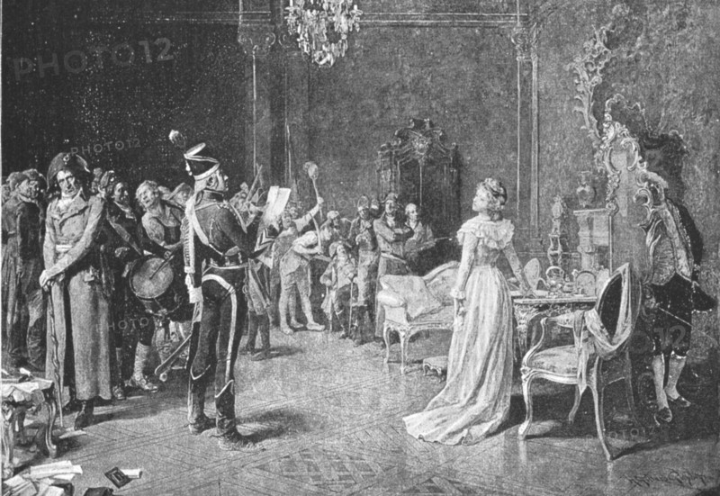 ''Pictures of the Year - IX. "Proscribed: An Incident in the French Revolution", 1891. Creator: Unknown.